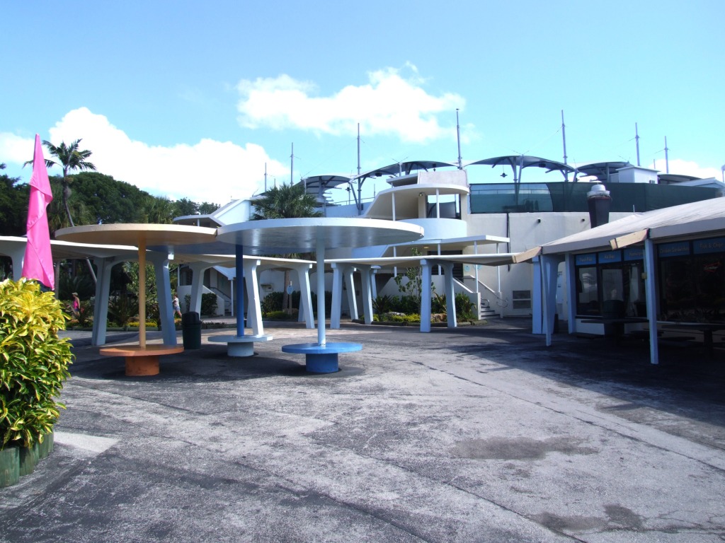 Cafe Seating Area at Miami Seaquarium, 16/10/13