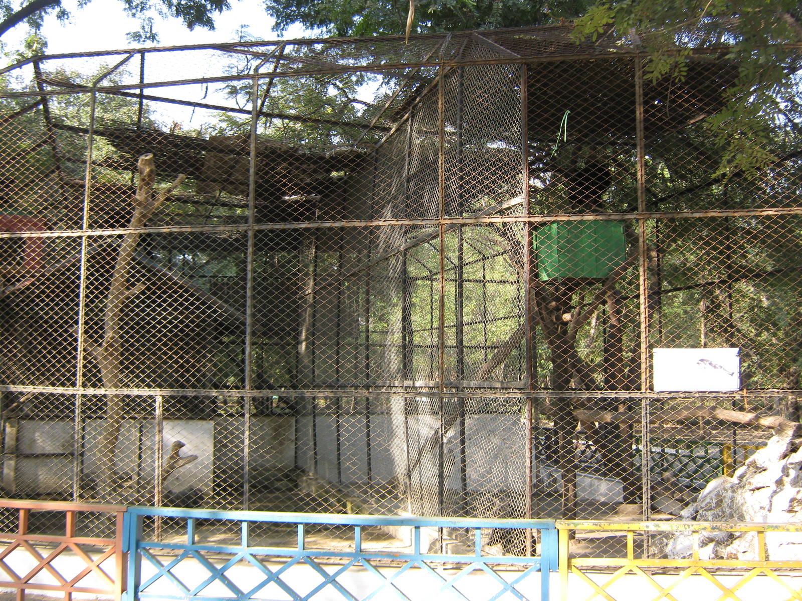 cages for Binturongs and Asiatic Black Bears