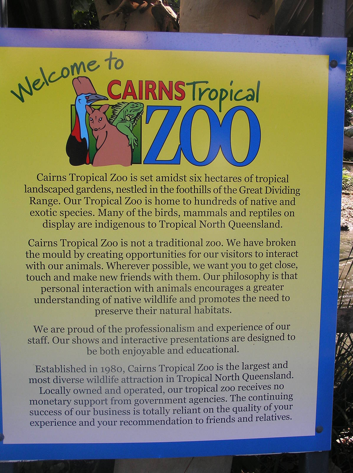 Cairns tropical zoo 05