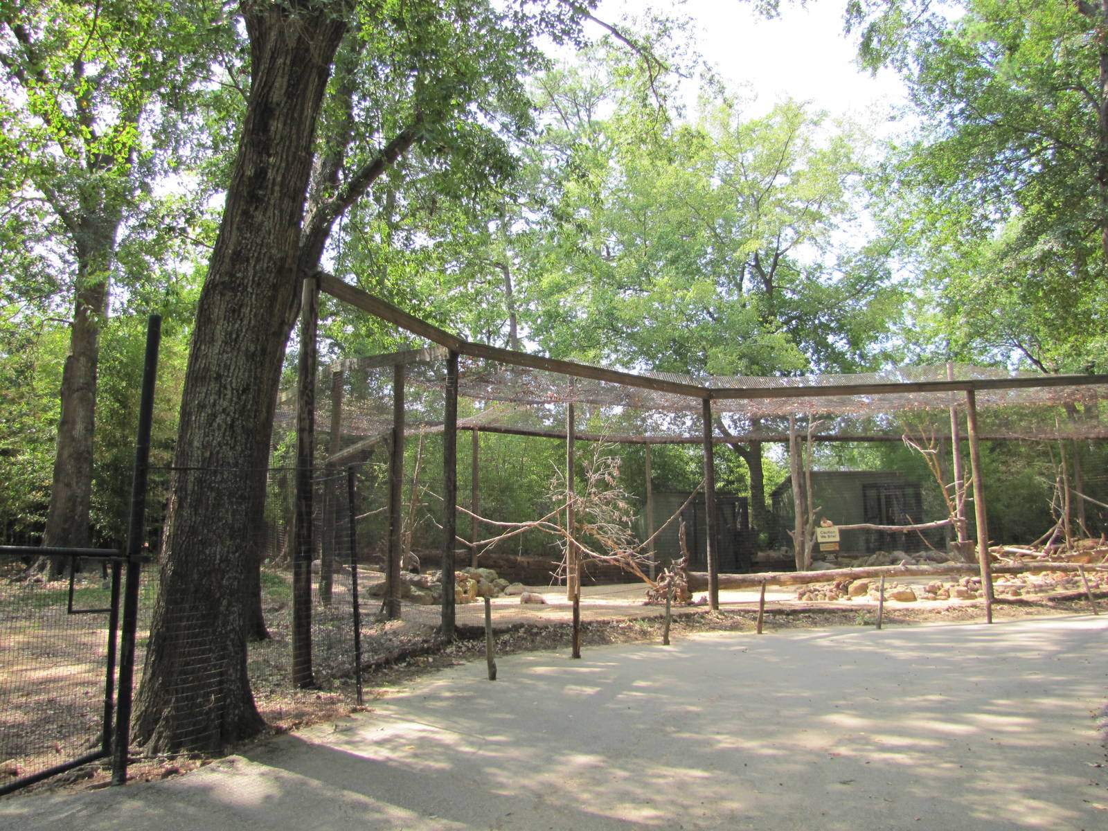 Caldwell Zoo 2010 - Front of the mixed South America exhibit