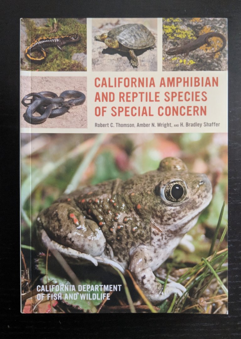 California Amphibian and Reptile Species of Special Concern