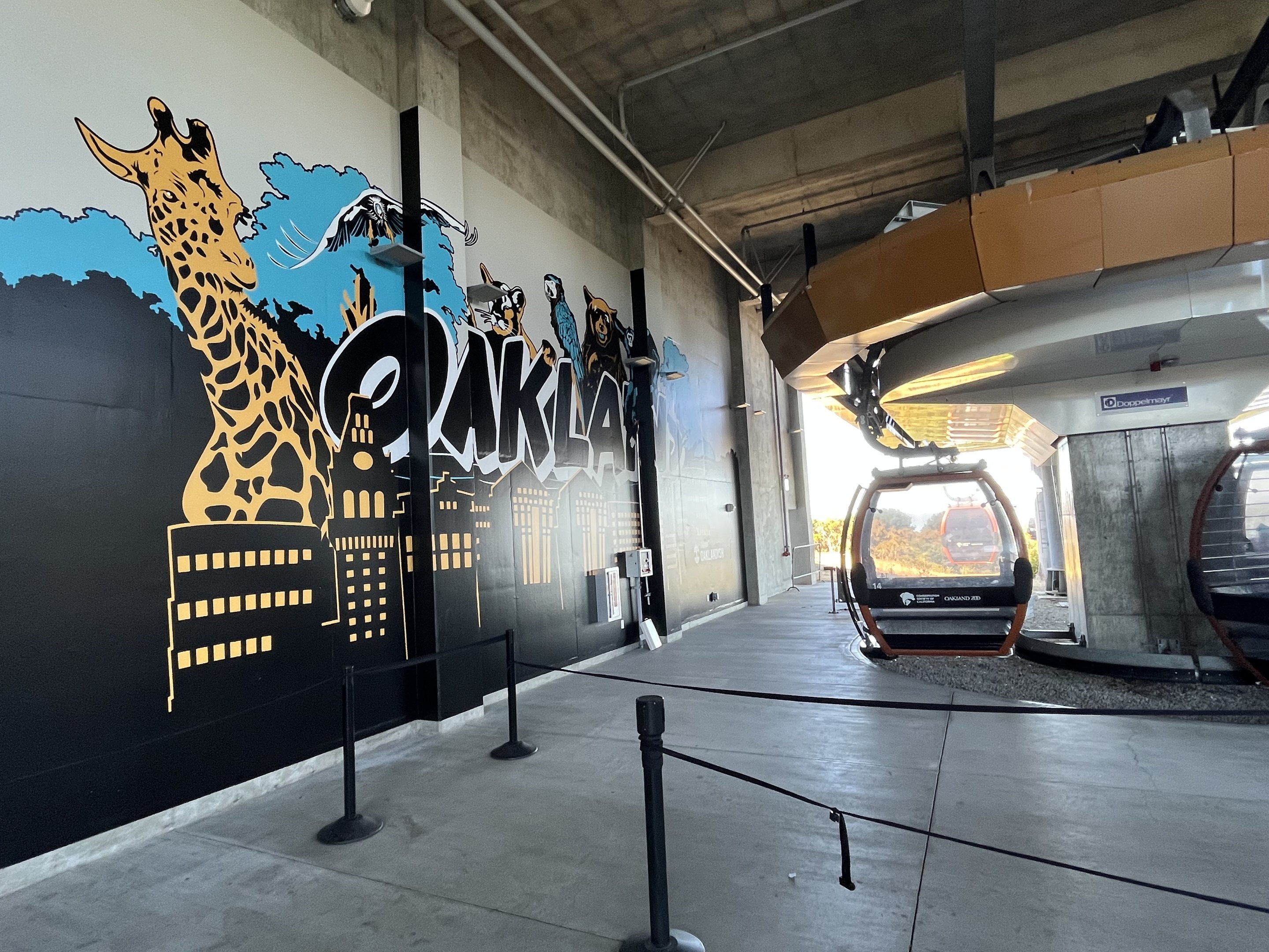 California Trail - Gondola Station + Mural