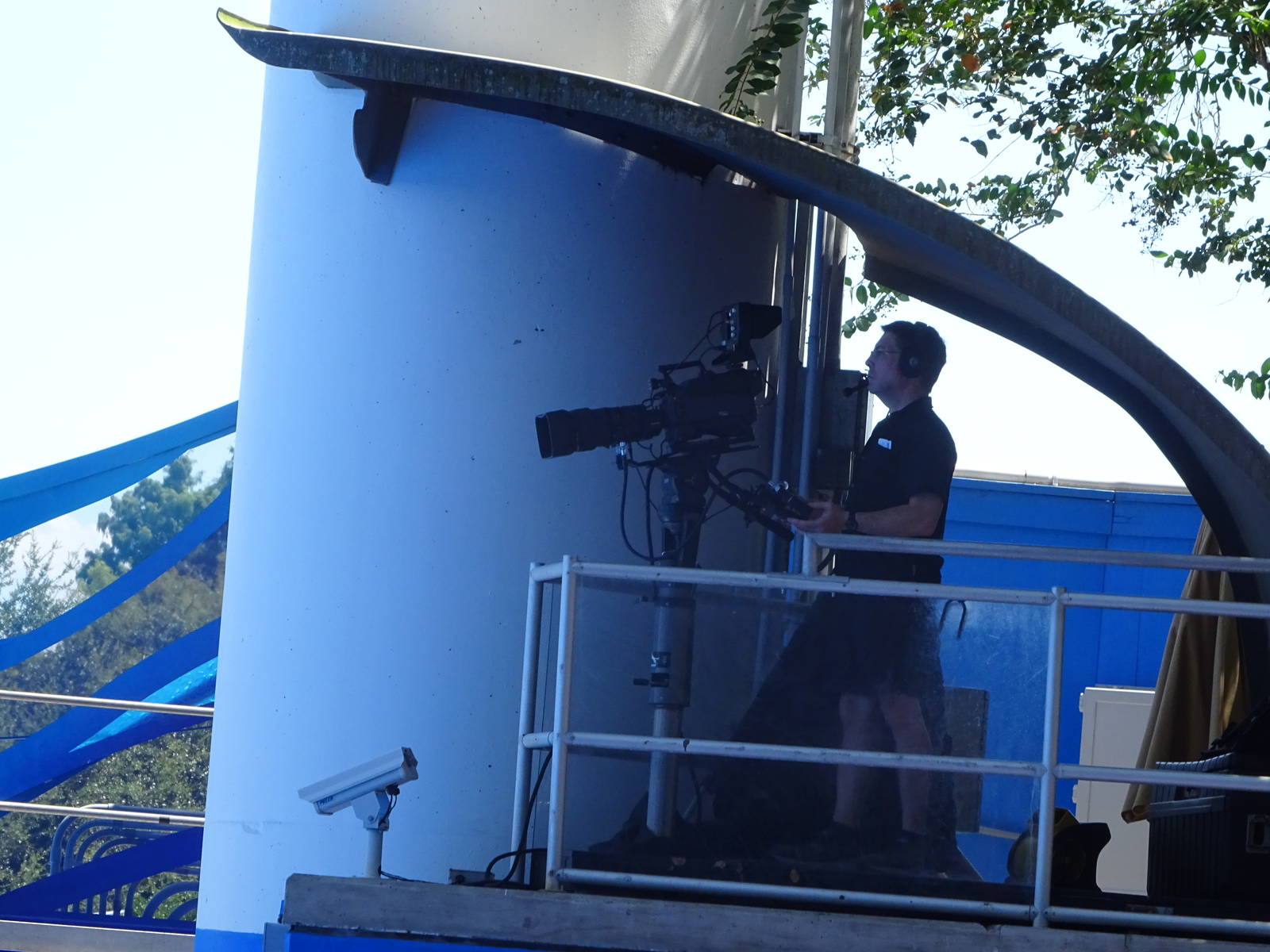Cameraman at SeaWorld Orlando