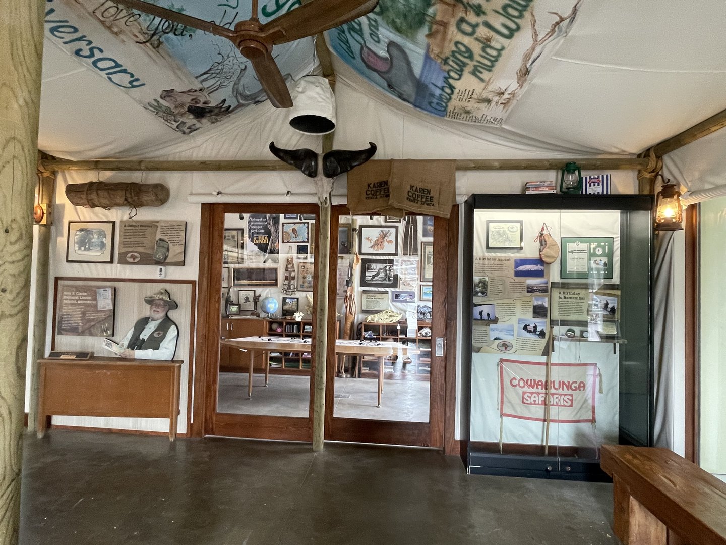 Camp Cowabunga - Tent Interior