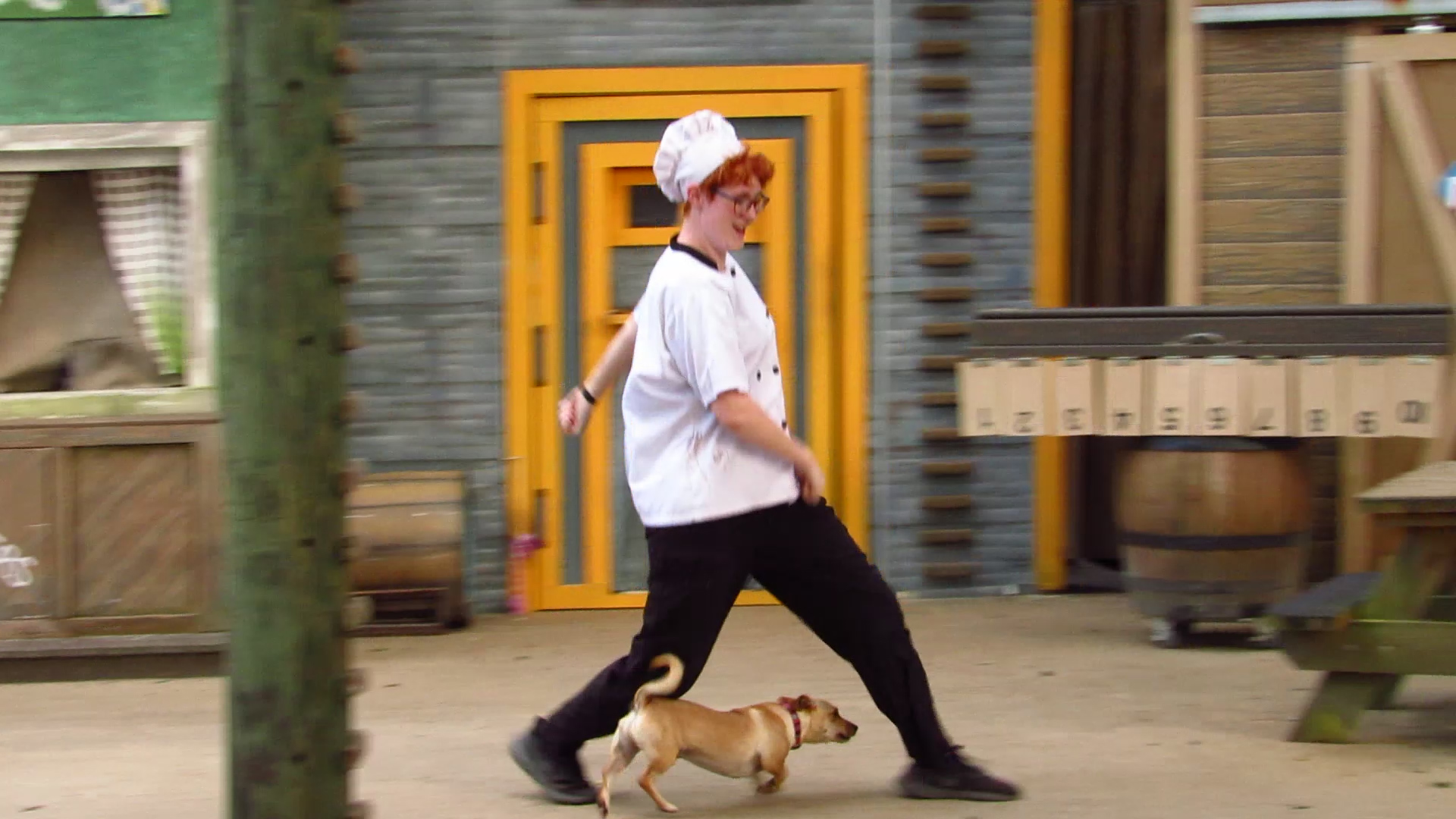 Campground Critters Weaving Dog