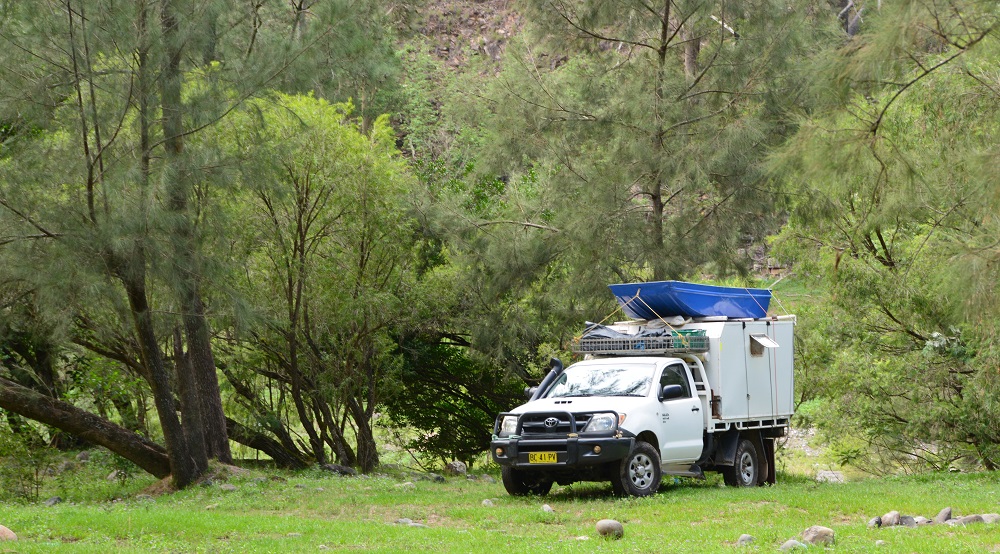 Camping.  NSW