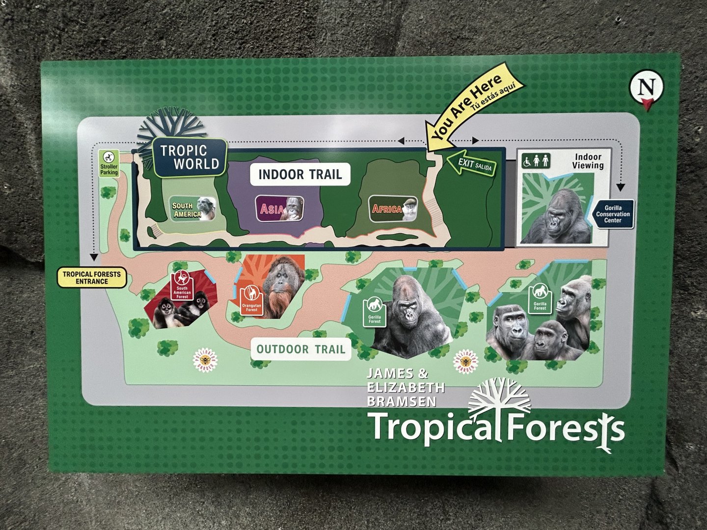 Campus Map - Tropical Forests