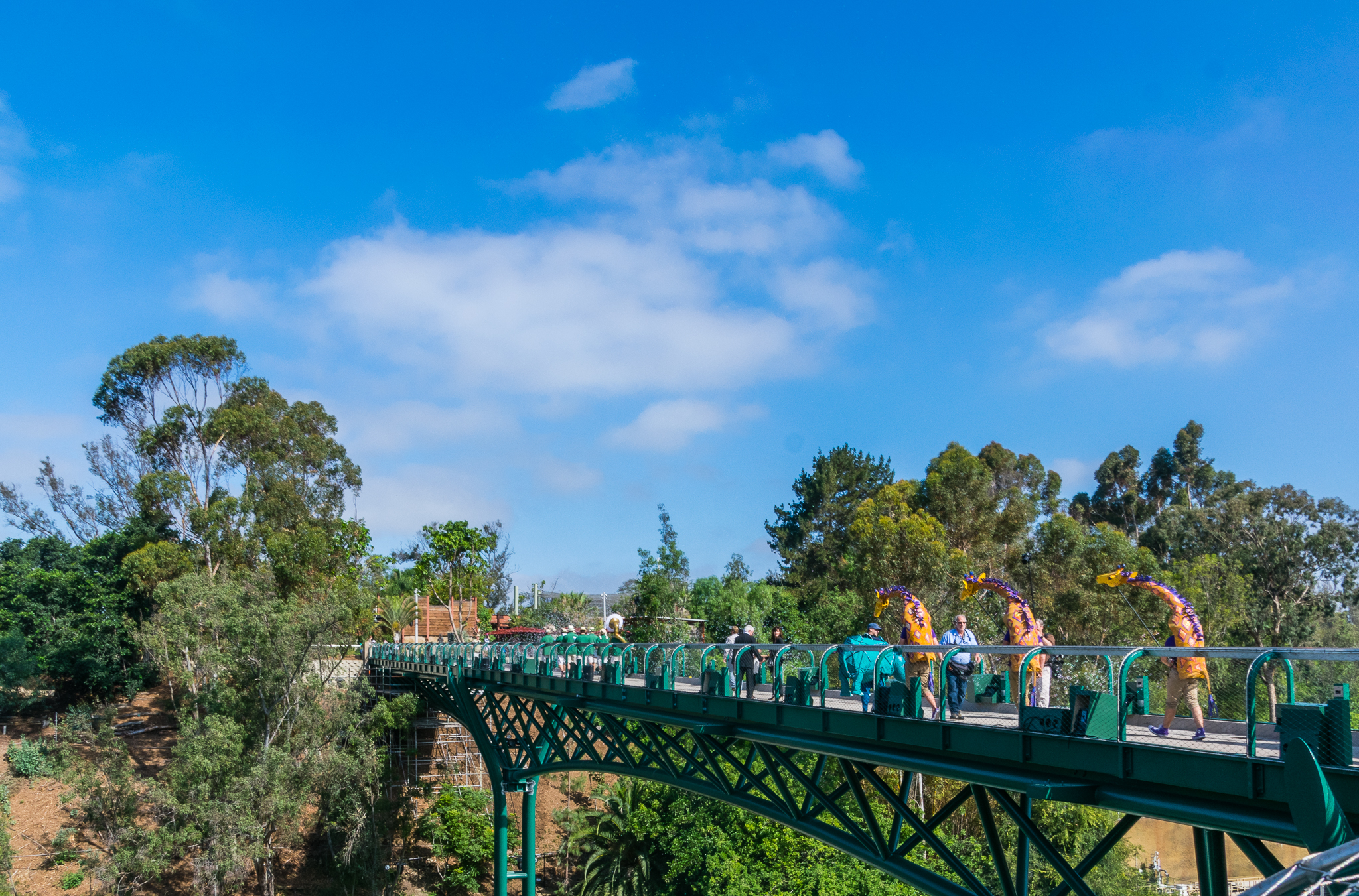 Canopy Bridge opening looking West