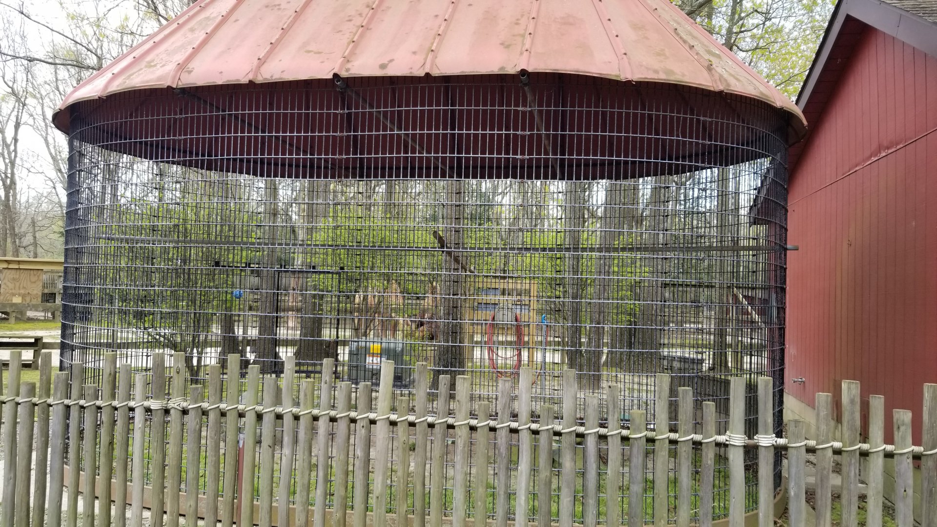 Cape May - Empty corn crib cage