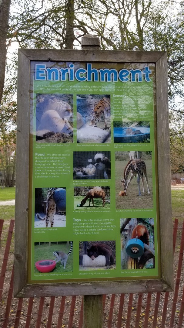 Cape May - Enrichment sign