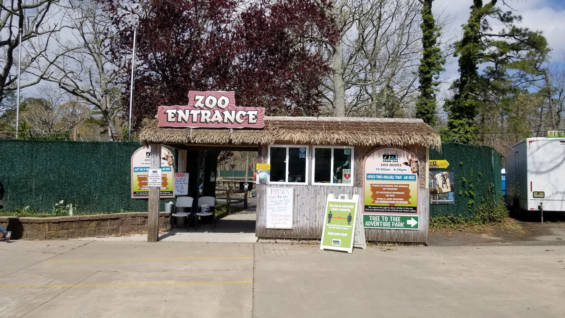 Cape May - Entrance booth
