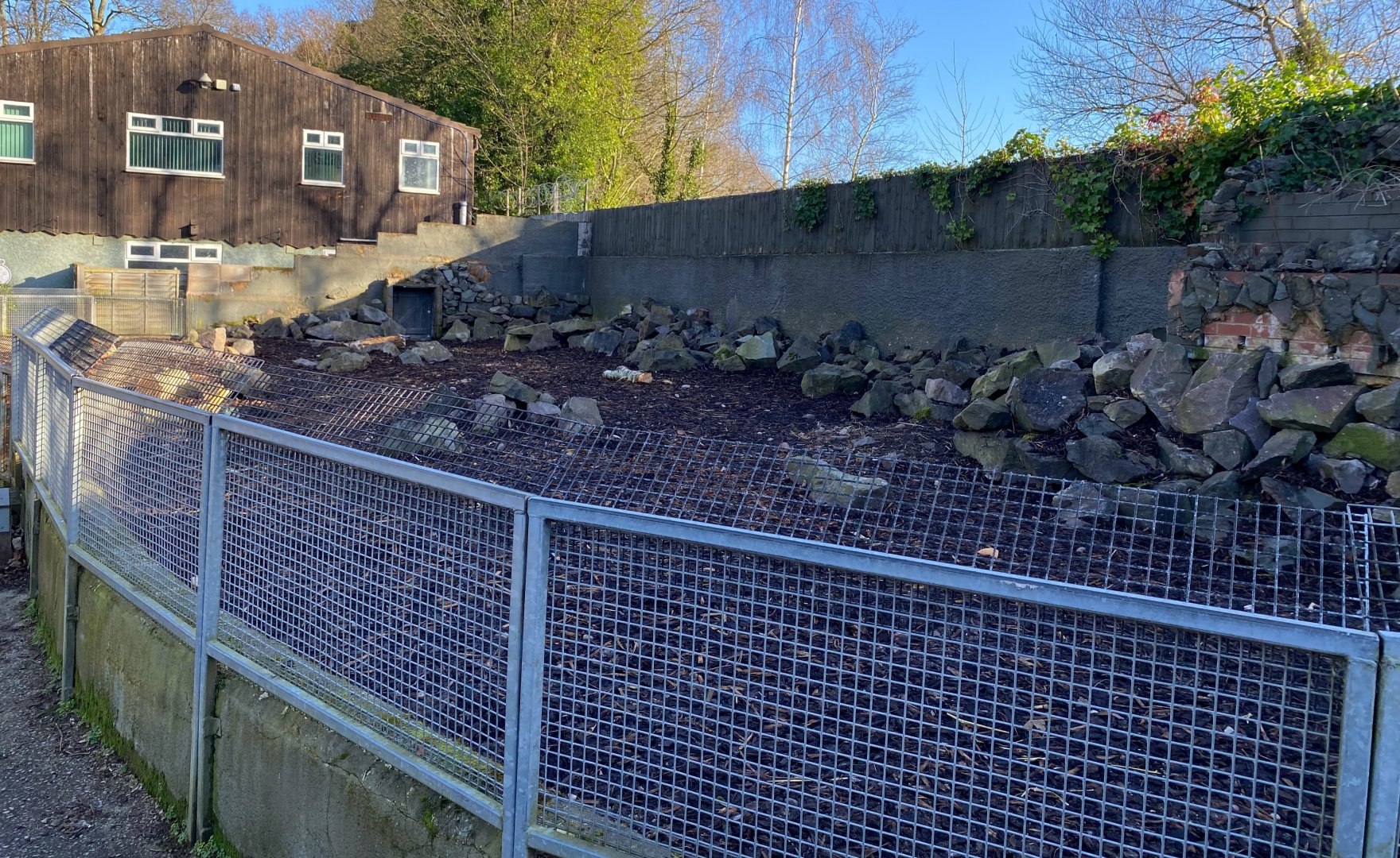 Cape Porcupine enclosure, Drayton Manor Theme Park Zoo, UK