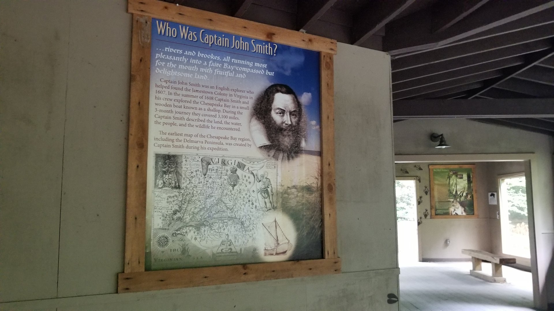 Captain John Smith sign