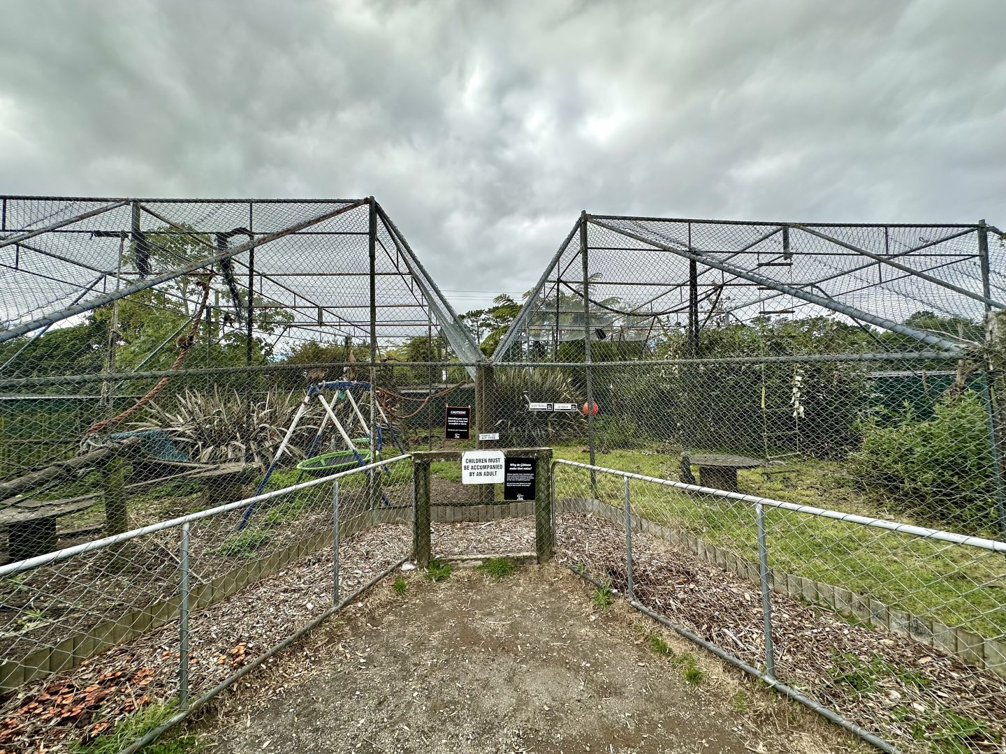 Capuchin and Lar Gibbon/Spider Monkey Exhibits