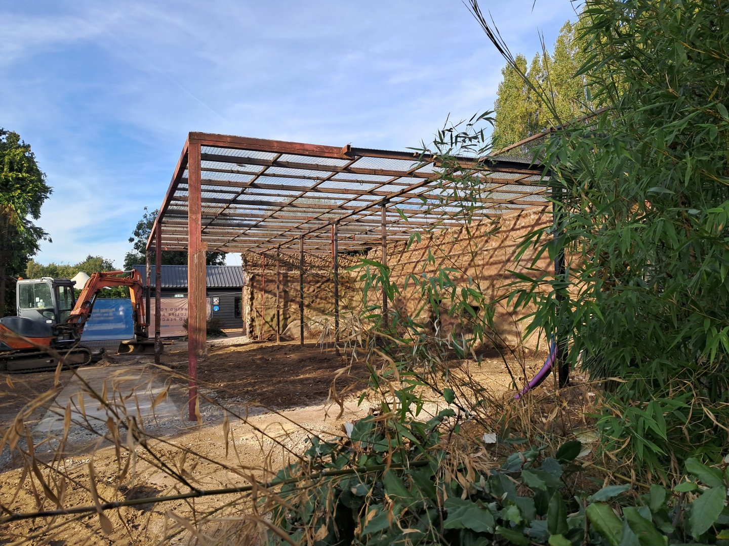 Capuchin enclosure deconstruction- 14/9/2024