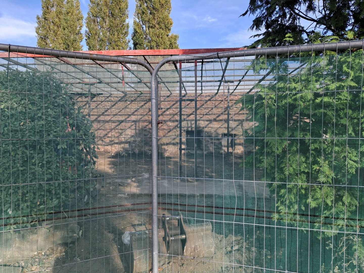 Capuchin enclosure deconstruction- 14/9/2024