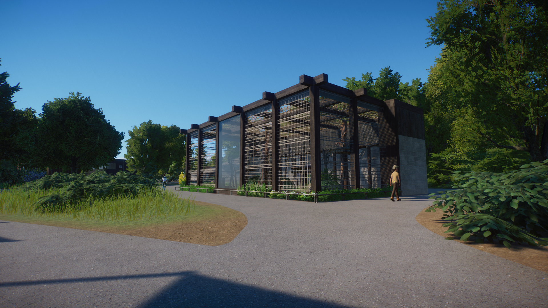 Capuchin Exhibit (Planet Zoo)