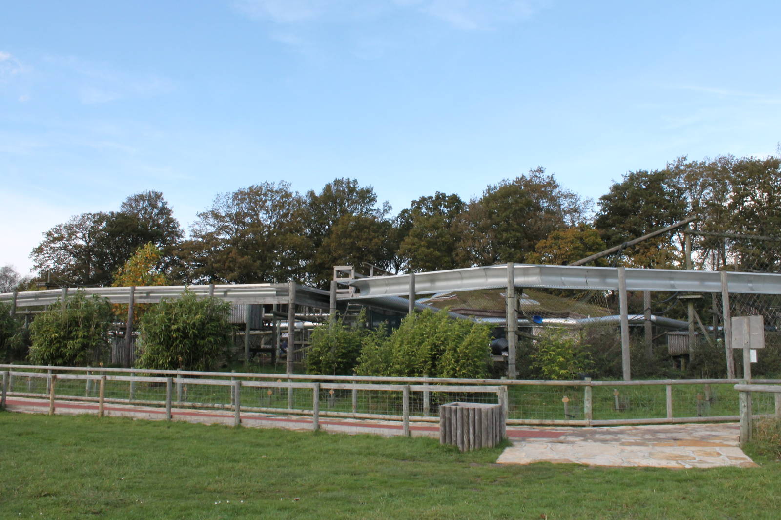 Capuchins Enclosures.