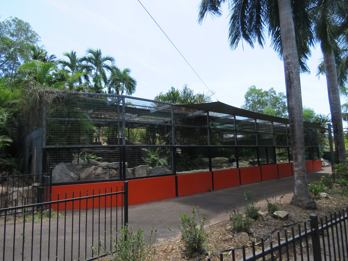Capybara (L) and Wombat (R) Enclosures