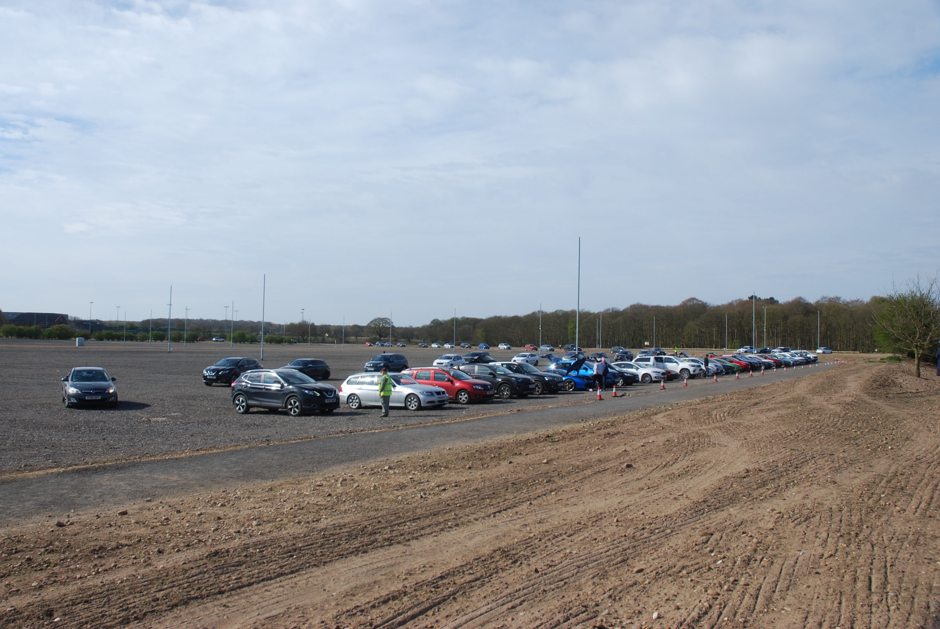 Car Parking at Yorkshire WP, 18th April 2021