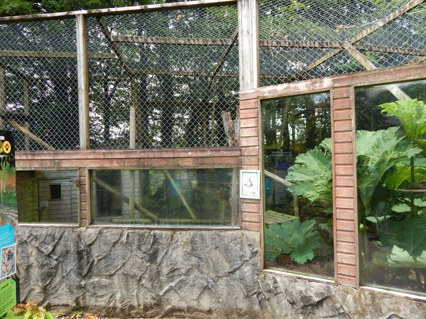 Caracal enclosure (formerly Fishing cat) 050625