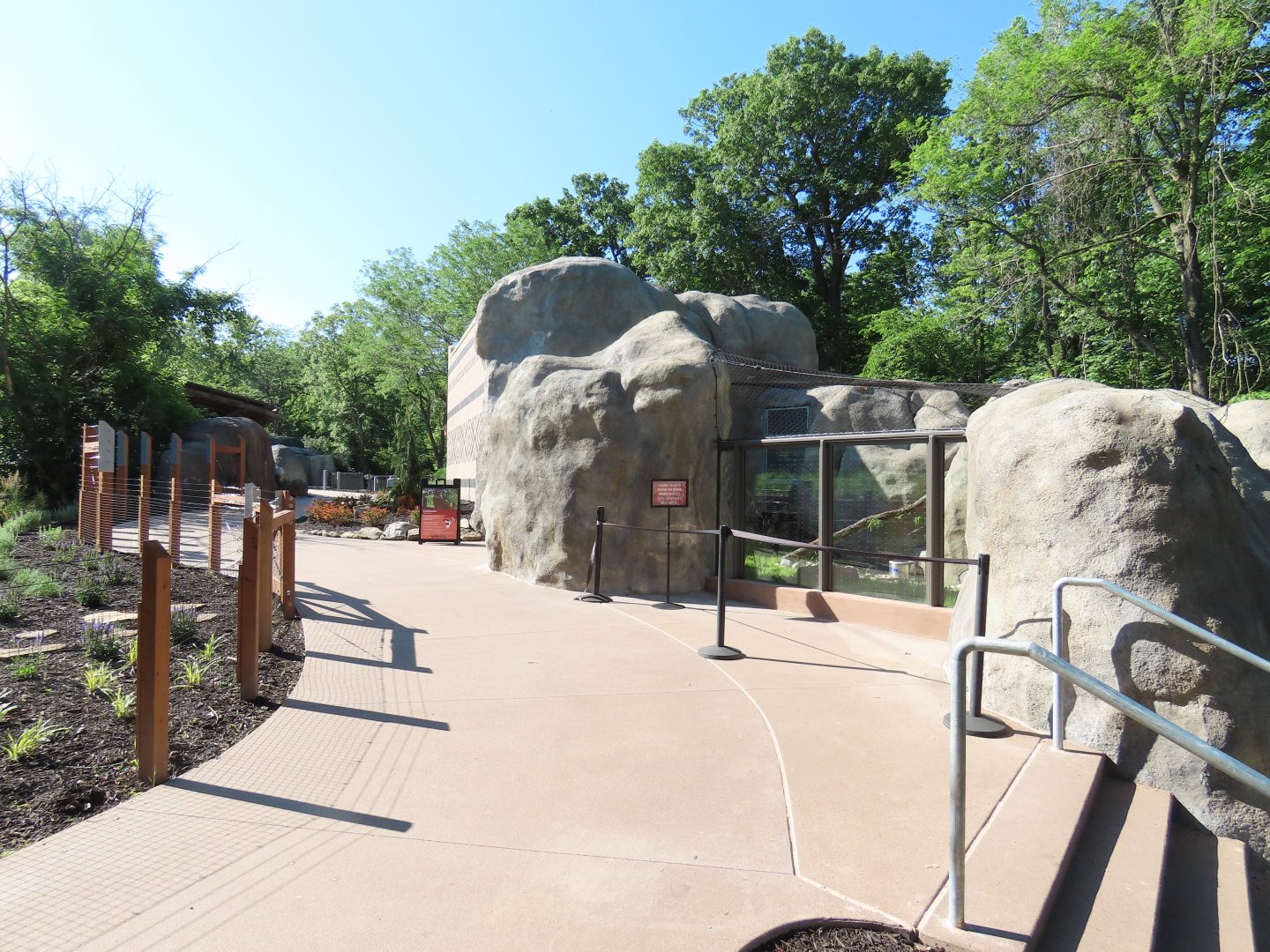 Caracal Exhibit - Kopje Renovation