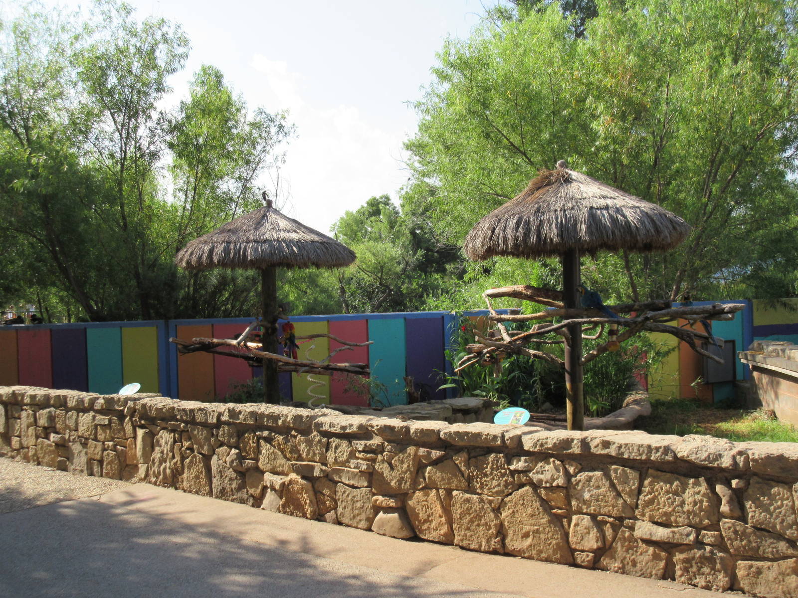 Caribbbean Cove - Macaw Perches