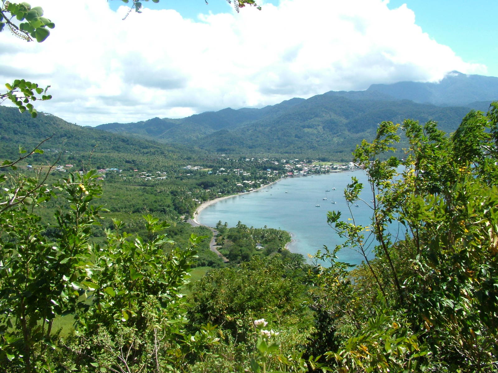 Caribbean Coast from Cabrits, Dominica