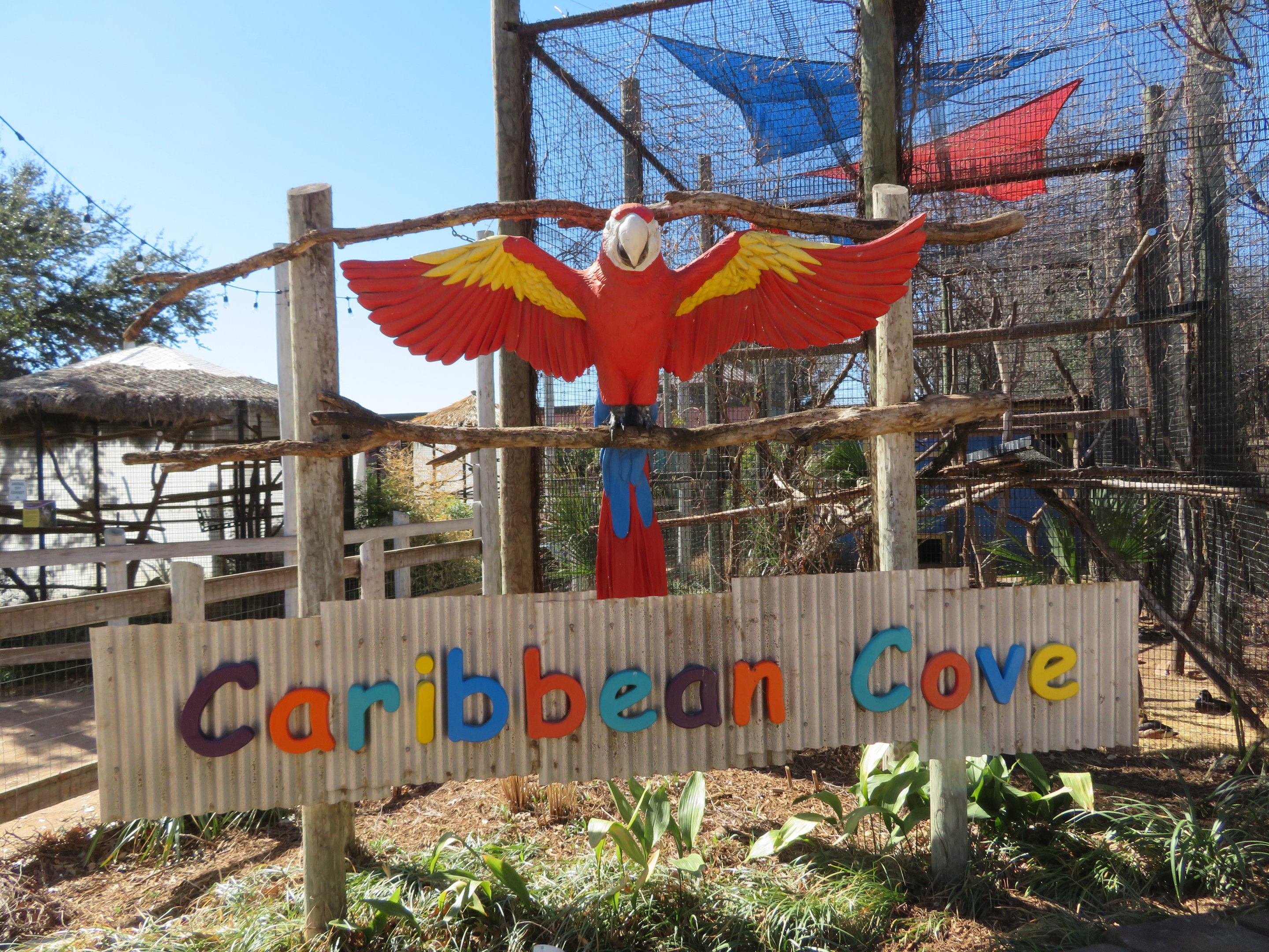 Caribbean Cove Sign