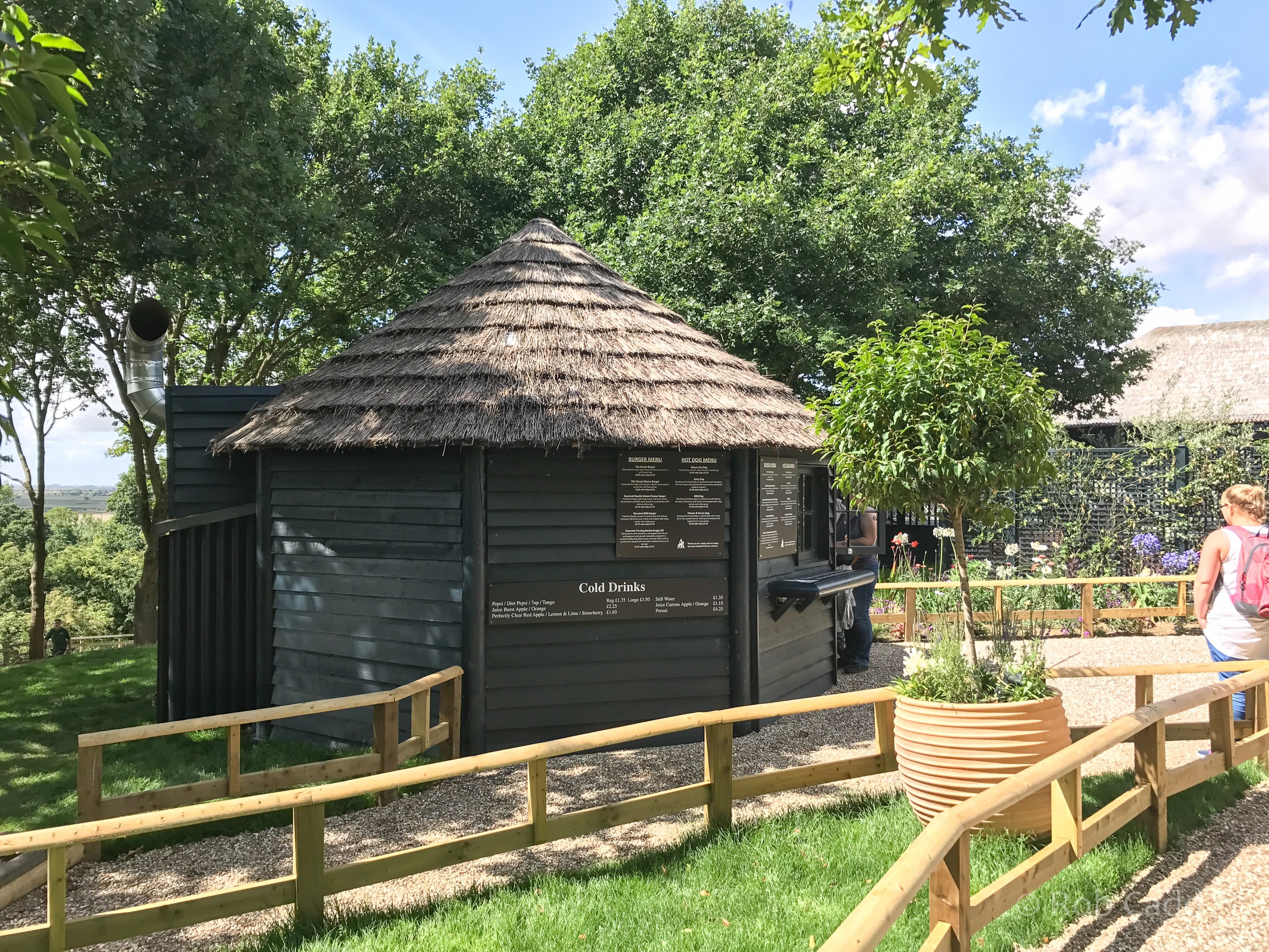 Carnivore Territory (burger hut) : Port Lympne : 22 Jul 2017