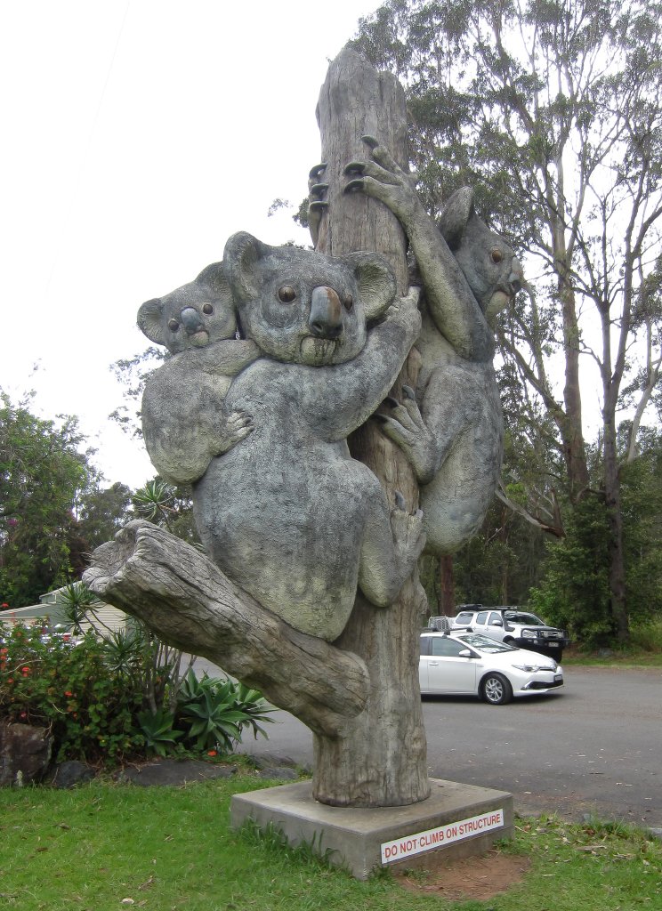 Carpark Statue