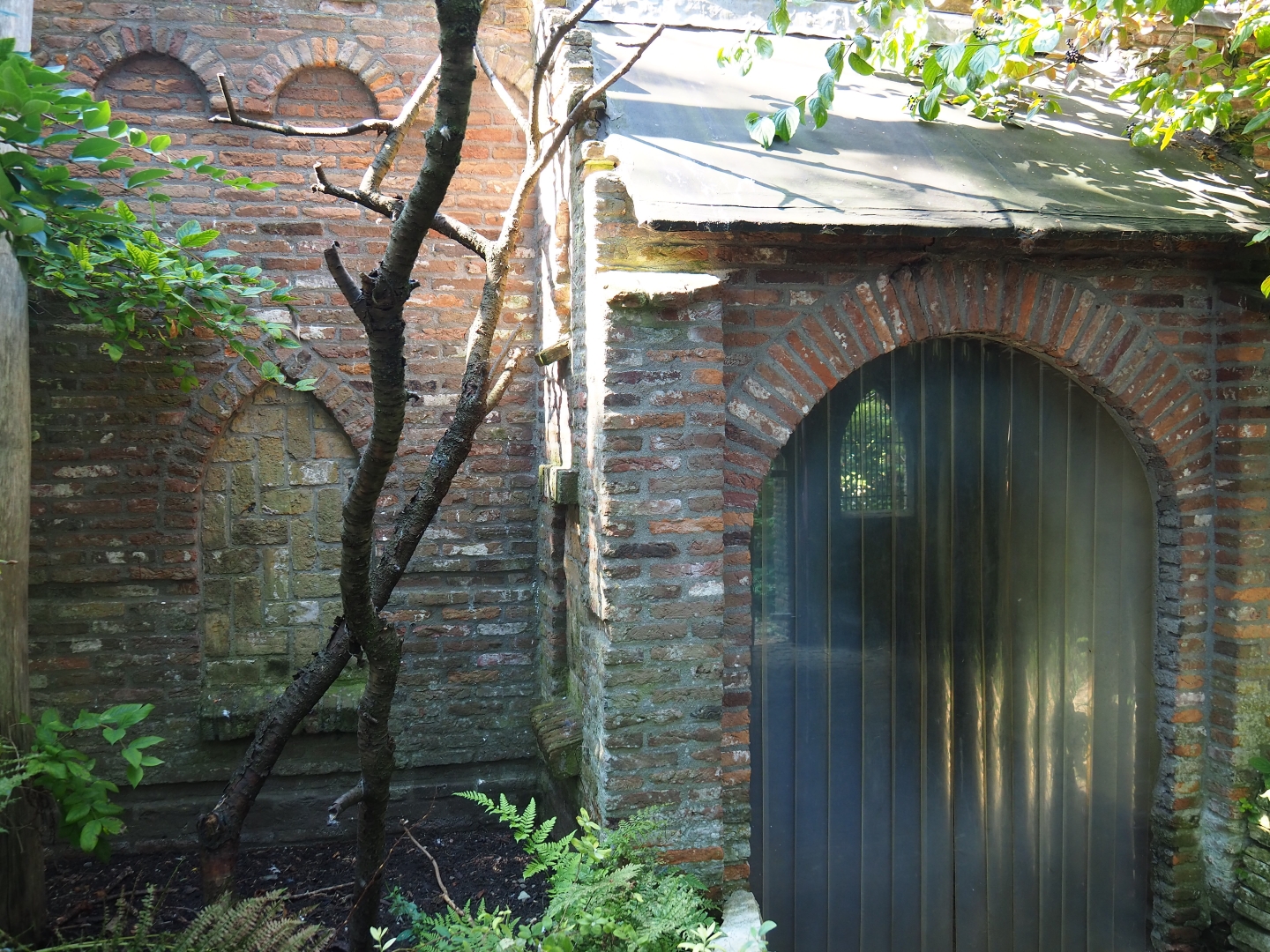 Castle and European owls - Ring-necked pheasant aviary entrance/exit (Sep 2nd, 2018)