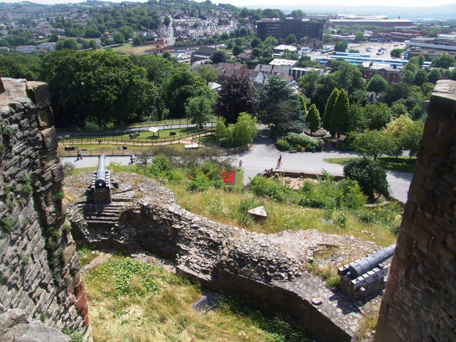 Castle-top View at Dudley, 14/07/13