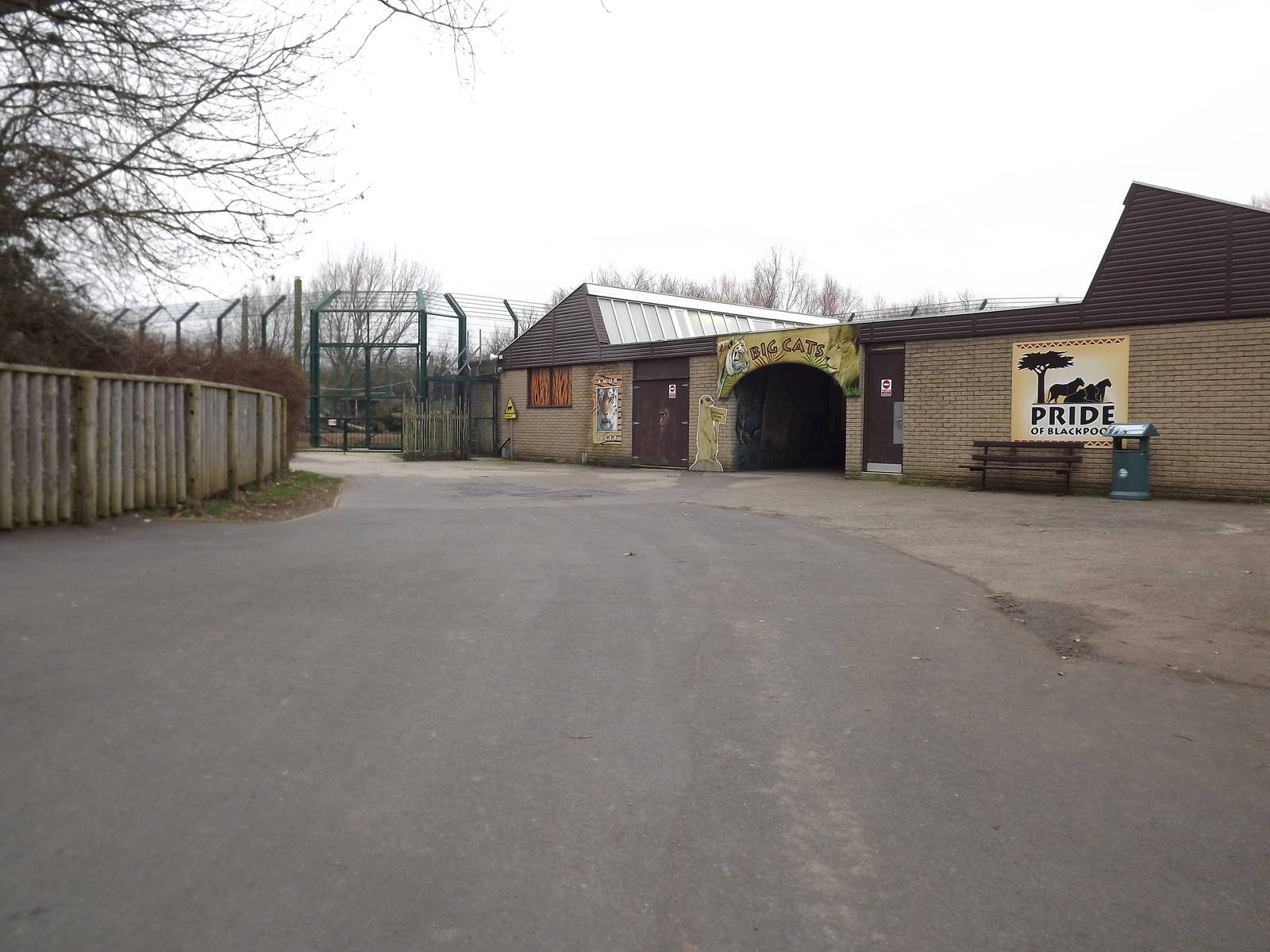 Cat house at Blackpool Zoo 26/02/12