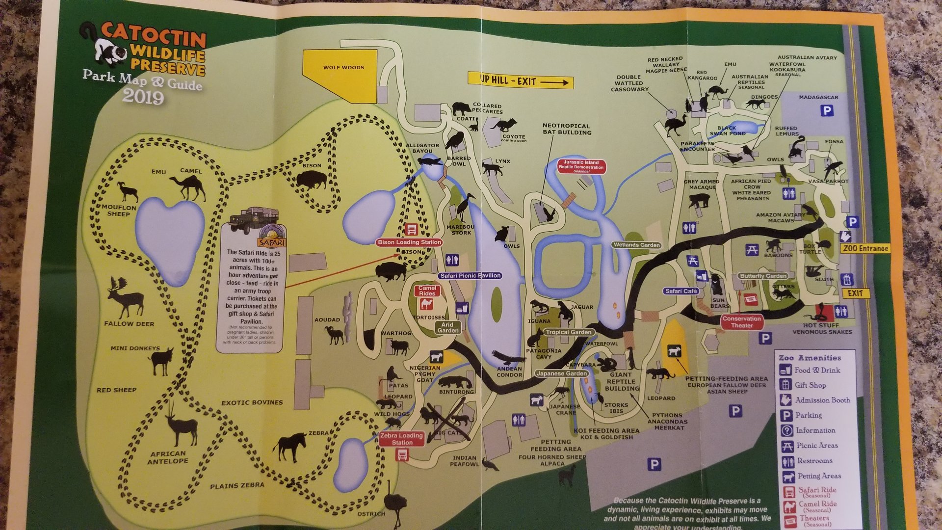 Catoctin Wildlife Preserve - Current map