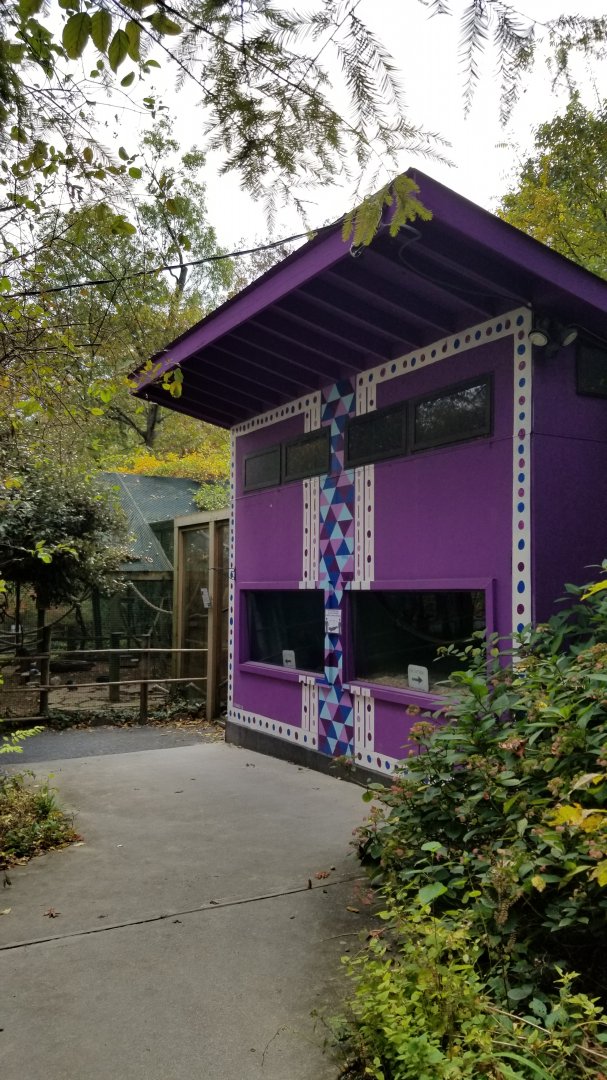 Catoctin Wildlife Preserve - Indoor fossa area
