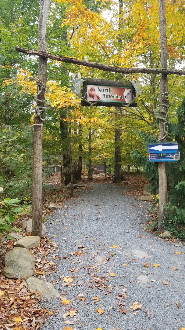 Catoctin Wildlife Preserve - North America sign