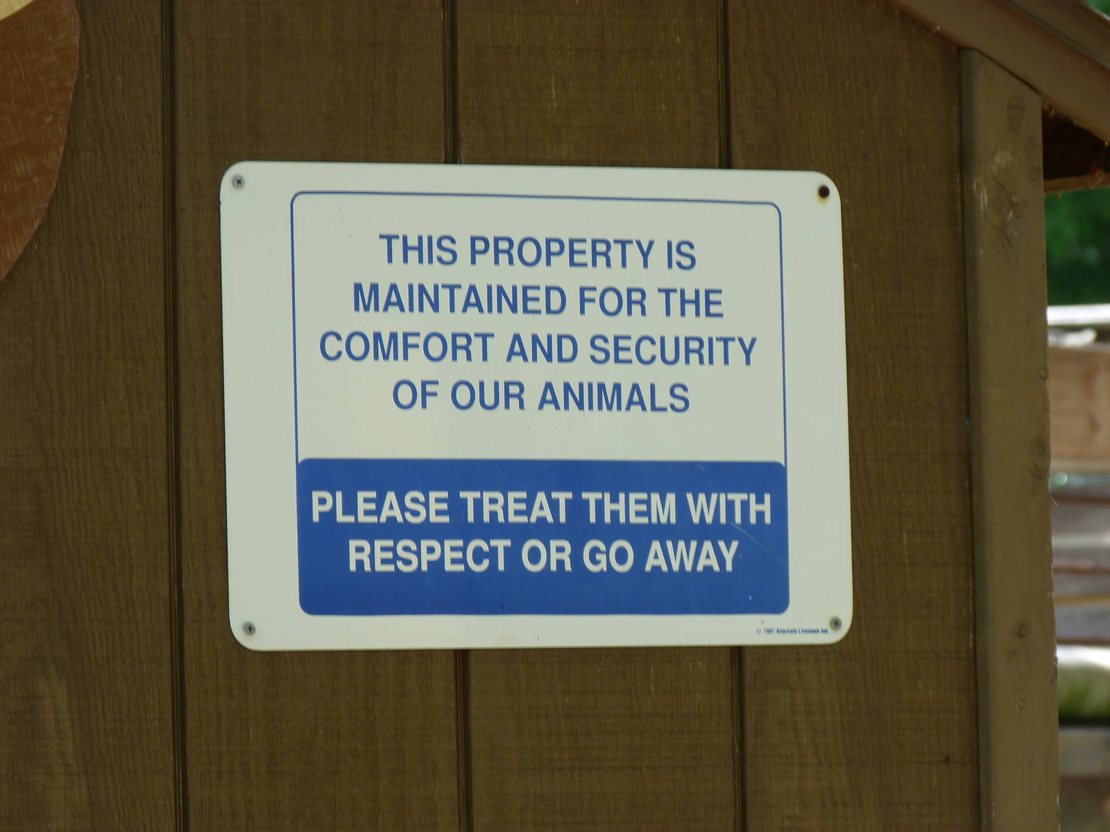 Catoctin Zoo Sign