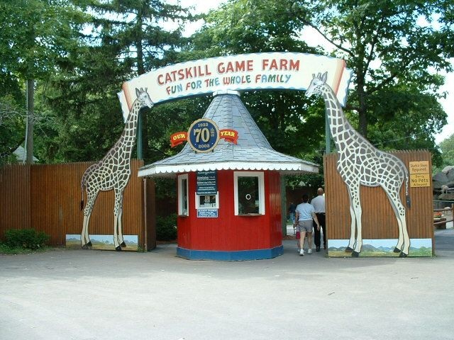 Catskill Game Farm entrance