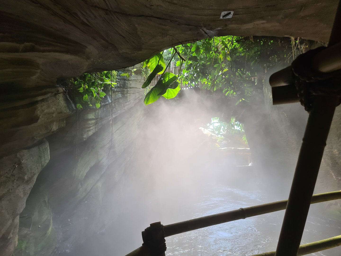 Cave exit in Rimbula river boat ride