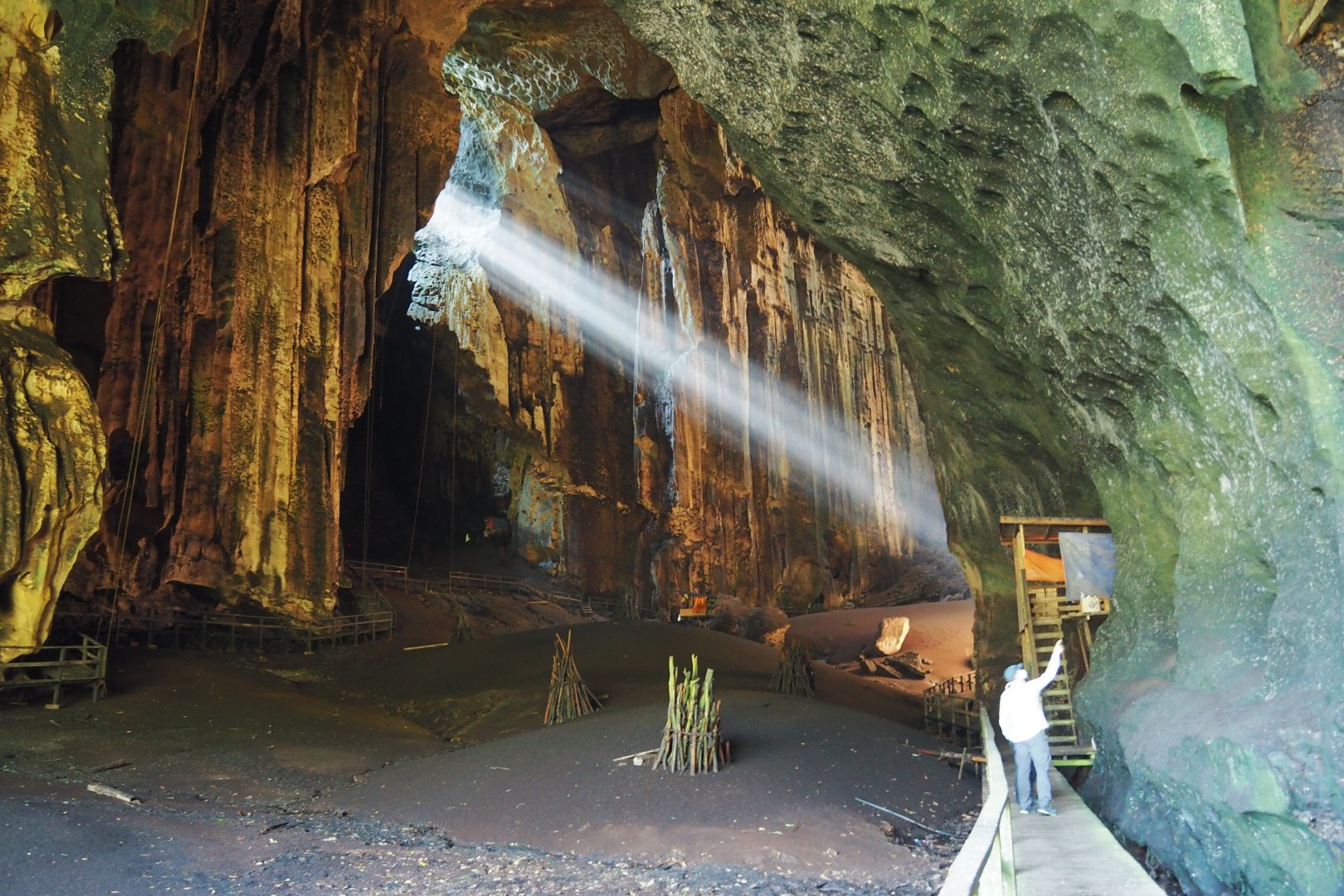 Cave Interior - Gomantong Cave, Sabah, Borneo