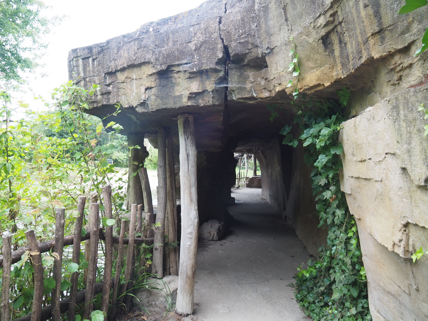 Cave viewing area underneath the African village, 2020-07-14