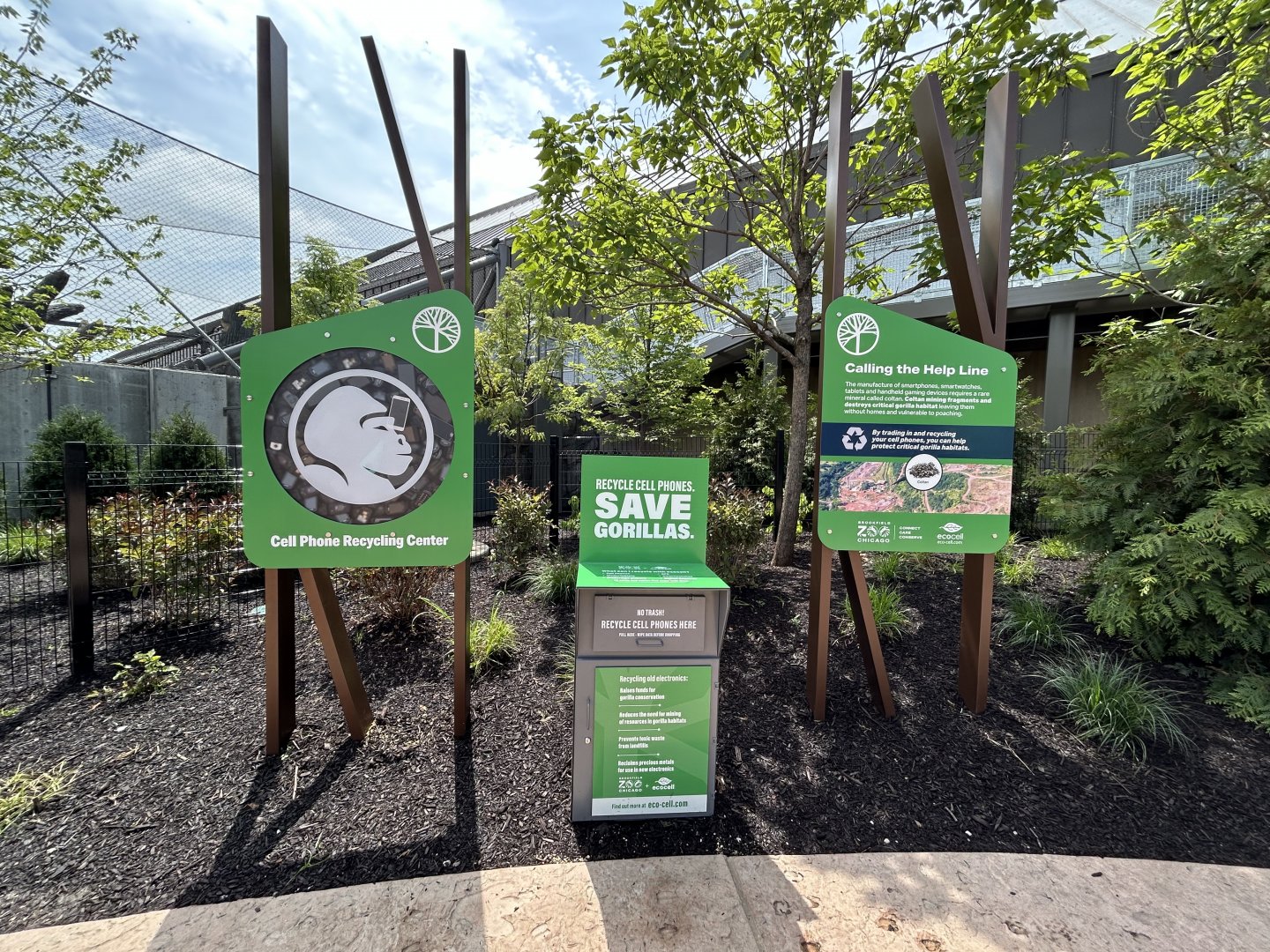 Cell Phone Recycling Station - Tropical Forests