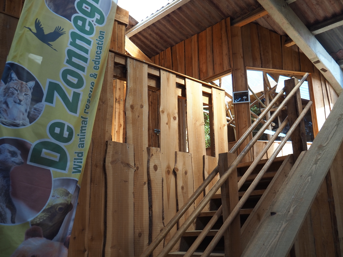 Central barn - Stairs to upper level