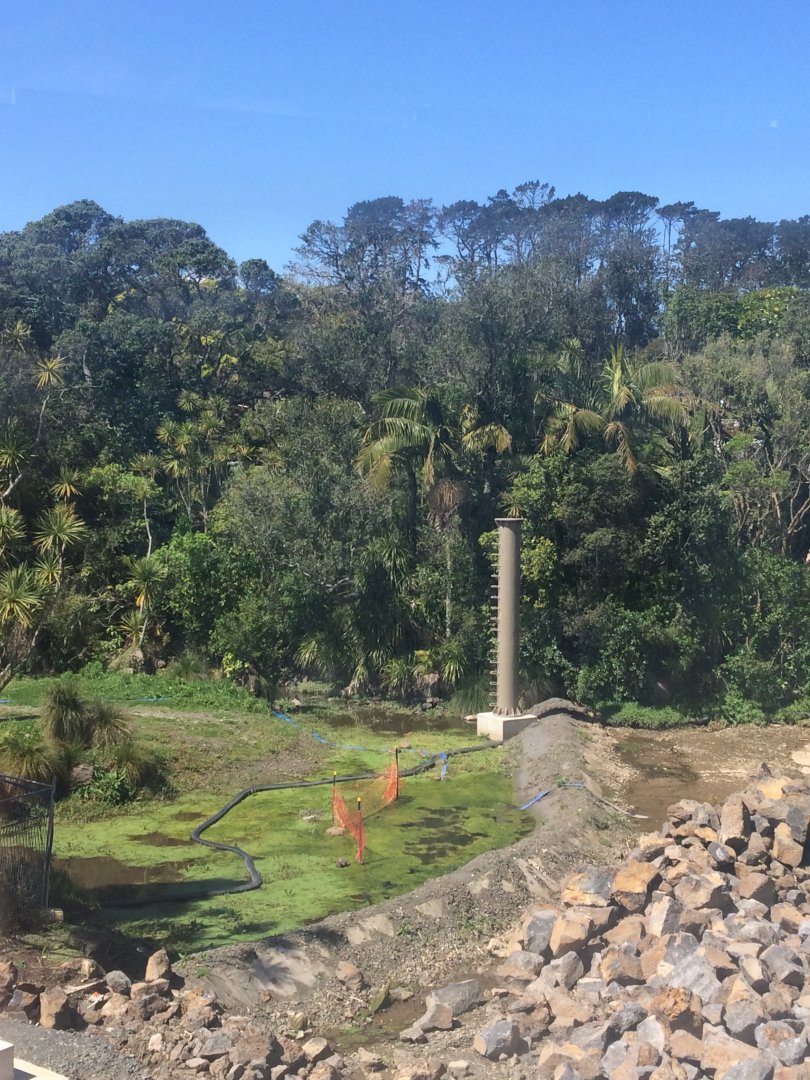 Central Lake Area Under Construction