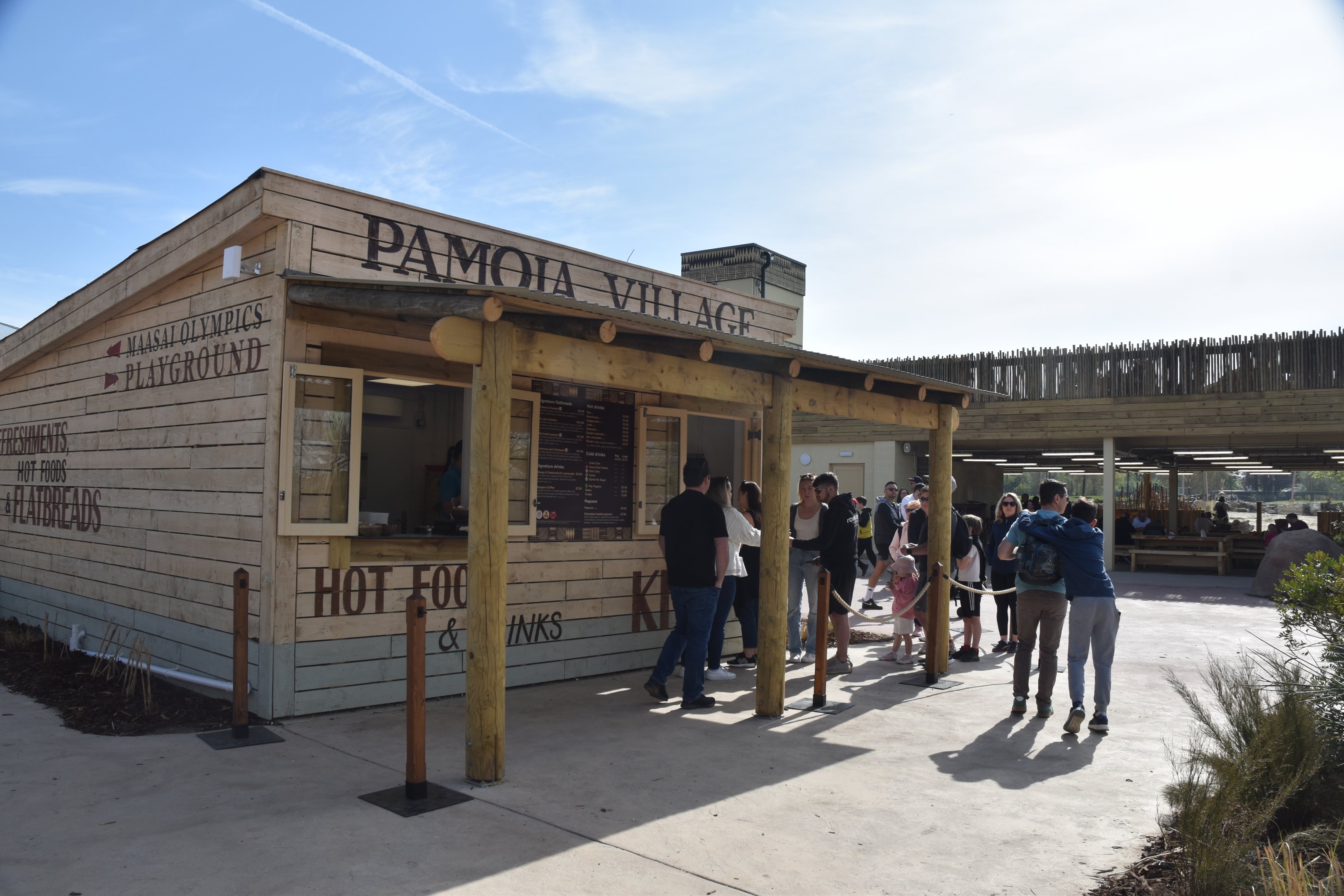 Central Plaza View, Heart of Africa at Chester, 12th April 2025