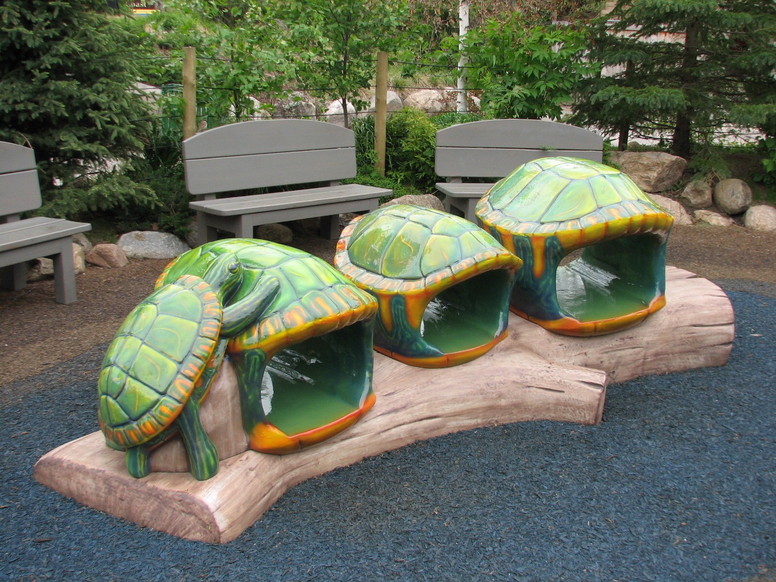 Central Plaza - Woodland Adventure Play Area