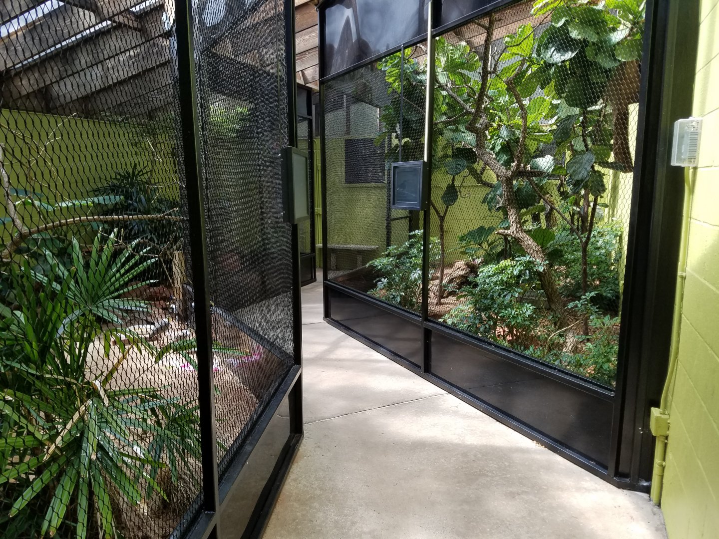 Changes to "Aviary" Building