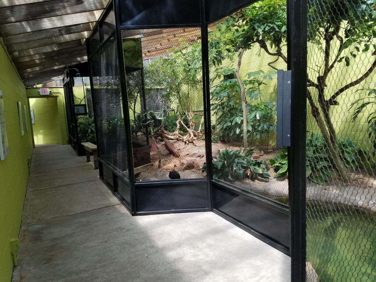 Changes to the "Aviary" Building