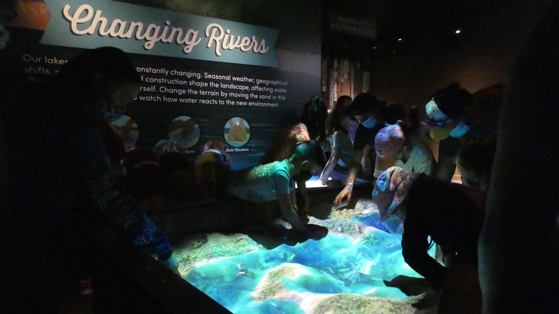 Changing Rivers Hands-on Display, Changing Rivers - Mar. 2022